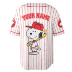 Snoopy Cartoon Baseball Jersey, Snoopy Vintage Baseball Jersey Shirt, Snoopy Baseball Team Outfit - Image 5
