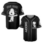 Snoopy Cartoon Baseball Jersey, Snoopy Vintage Baseball Jersey Shirt, Snoopy Baseball Team Outfit