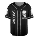 Snoopy Cartoon Baseball Jersey, Snoopy Vintage Baseball Jersey Shirt, Snoopy Baseball Team Outfit - Image 3