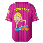 Custom Lizzie McGuire Cartoon Baseball Jersey, Lizzie McGuire Vintage Baseball Jersey Shirt, Snoopy Baseball Team Outfit - Image 3