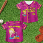 Custom Lizzie McGuire Cartoon Baseball Jersey, Lizzie McGuire Vintage Baseball Jersey Shirt, Snoopy Baseball Team Outfit - Image 4