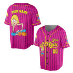 Custom Lizzie McGuire Cartoon Baseball Jersey, Lizzie McGuire Vintage Baseball Jersey Shirt, Snoopy Baseball Team Outfit