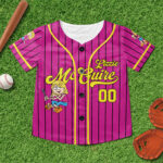 Custom Lizzie McGuire Cartoon Baseball Jersey, Lizzie McGuire Vintage Baseball Jersey Shirt, Snoopy Baseball Team Outfit - Image 6