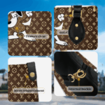 Snoopy Cute Leather Handbags, Custom Woman Luxury Bags Purses, Peanuts Handbag - Image 4
