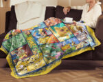 Personalized Pokemon Blanket, Anime Blanket, Custom name Blanket - Image 2