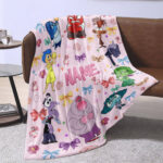 Personalized Inside Out 2 Blanket, Disney Blanket, Custom name Blanket - Image 3