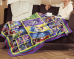 Personalized Inside Out 2 Blanket, Disney Blanket, Custom name Blanket - Image 2