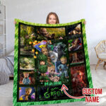 Personalized I Am Groot Blanket, Groot Blanket, Custom name Marvel Blanket