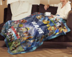 Personalized Roblox Blanket, Roblox Birthday Blanket, Custom name Gamer Blanket - Image 3