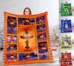 Personalized Disney Inside Out 2 Blanket, Inside Out Character, Custom Name Blanket