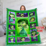 Personalized Disney Inside Out 2 Blanket, Inside Out Character, Custom Name Blanket - Image 4