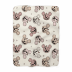 Halloween Disney Blanket, Pumpkin Mickey Mouse Blanket, Spooky Season Blanket