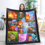Personalized ELEMENTAL Blanket, Custom Name Elemental Blanket, Disney Baby Shower Blanket - Image 2