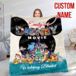 Personalized This Is My Disney Movie Watching Blanket, Halloween Disney Movies Blanket