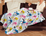 Personalized Baby Shark Do Do Do Blanket, Custom Name Shark Blanket, Baby Shower Gift, Birthday - Image 4