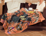 Personalized Mickey and Friends Halloween On The High Seas 2024 Blanket, Disney Halloween Cruise Blanket, Mickey's Not So Scary Halloween - Image 2