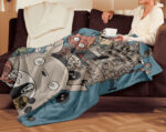 Personalized Anime Hand Woven Blanket Manga Tapestry, My Neighbor Totoro Blanket, Custom Name Ghibli Blanket - Image 2