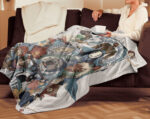 Personalized Anime Hand Woven Blanket Manga Tapestry, Ultimate Ghibli Hand Woven Blanket, Suitable As Snuggle Blanket - Image 3