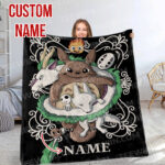 Personalized Anime Hand Woven Blanket Manga Tapestry, Ultimate Ghibli Hand Woven Blanket, Suitable As Snuggle Blanket - Image 4
