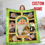 Personalized Snow White and the Seven Dwarfs Blanket, Disney Custom Name Blanket - Image 8
