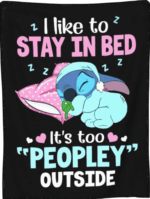 Personalized Name Cute Lilo & Stitch Blanket, Disney Stitch Blanket, Funny Stitch Blanket, Stitch Lovers, Christmas Gift, Gift For Kid - Image 6
