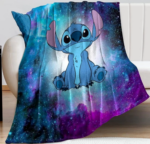 Personalized Name Cute Lilo & Stitch Blanket, Disney Stitch Blanket, Funny Stitch Blanket, Stitch Lovers, Christmas Gift, Gift For Kid - Image 7