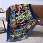 Personalized Family Winnie The Pooh Blanket, Custom Name Tigger Disney Blanket, Baby Shower Blanket - Image 2