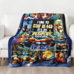 Personalized Family Winnie The Pooh Blanket, Custom Name Tigger Disney Blanket, Baby Shower Blanket - Image 3