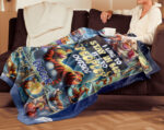 Personalized Family Winnie The Pooh Blanket, Custom Name Tigger Disney Blanket, Baby Shower Blanket - Image 4