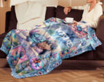 Personalized Lilo and Stitch Blanket, Custom Name Stitch Disney Blanket, Baby Shower Blanket - Image 4