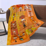 Personalized Disney Anxiety Inside Out Blanket, I'm So Excited To Be Here I Want Go Home, Custom name Anxiety Blanket - Image 3