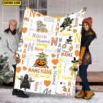Custom Star Wars Halloween Blanket, Darth Vader Halloween Blanket