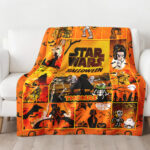 Custom Star Wars Halloween Blanket, Darth Vader Halloween Blanket - Image 4