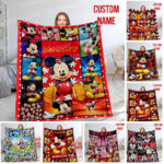 Family Mickey Mouse And Friends Quilt Mickey Mouse Fleece Blanket Mickey Mouse