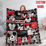 Family Mickey Mouse And Friends Quilt Mickey Mouse Fleece Blanket Mickey Mouse - Image 9