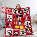 Family Mickey Mouse And Friends Quilt Mickey Mouse Fleece Blanket Mickey Mouse - Image 12
