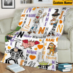 Custom Toy Story Halloween Blanket, Blanket Gift Ideas, Halloween Blanket Gift - Image 2