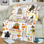Custom Star Wars Halloween Blanket, Darth Vader Halloween Blanket - Image 2