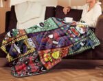 Personalized Hello Kitty Girl Power Blanket, Super Hero Hello Kitty Blanket - Image 3