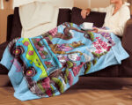 Personalized Hello Kitty Scooby-Doo Blanket, Super Hero Hello Kitty Blanket - Image 3