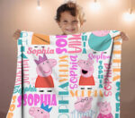Personalized Cartoon Blanket, Cartoon Blanket, Custom Blanket, Adults blanket, Birthday Gifts, Custom Name Blanket, Monogram blanket - Image 2