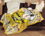 Personalized Snoopy Lovers Blanket, The Peanuts Custom Name Snoopy Blanket, Baby Shower Blanket - Image 4