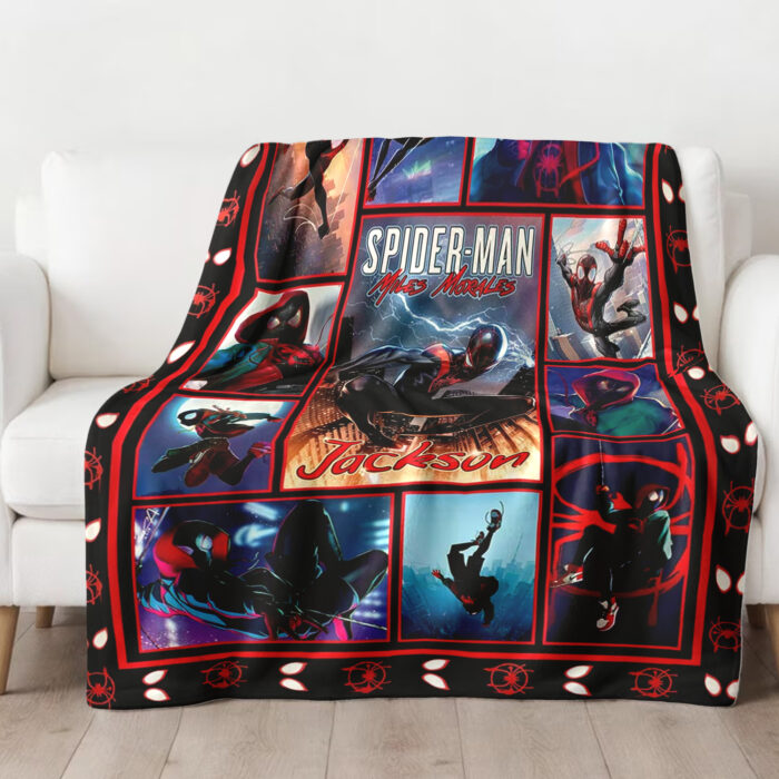 Personalized Name Disney Spider Man Blanket, Spider-Man Blanket, Spider-Man and His Amazing Friends Blanket - Image 2