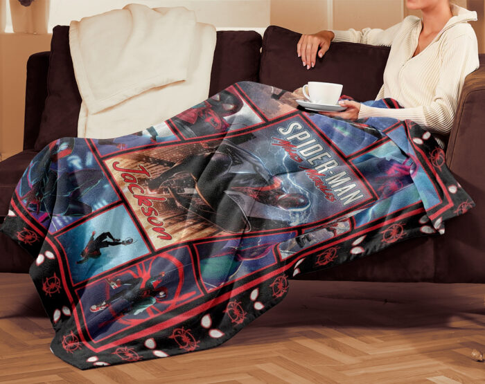 Personalized Name Disney Spider Man Blanket, Spider-Man Blanket, Spider-Man and His Amazing Friends Blanket - Image 4