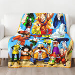 Personalized Name Dragon Ball Blanket, Custom Name Goku Blanket - Image 2