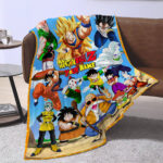 Personalized Name Dragon Ball Blanket, Custom Name Goku Blanket - Image 4