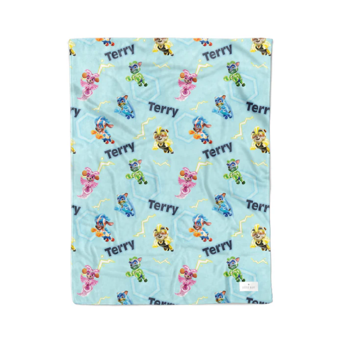 Personalized Paw Patrol Blanket, Paw Patrol Custom Name Blanket, Baby Shower Blanket - Image 5