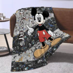 Personalized Mickey Mouse Blanket, Disney Blanket, Custom Blanket, Birthday Gifts, Custom Name Blanket - Image 2