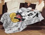 Personalized Mickey Mouse Blanket, Disney Blanket, Custom Blanket, Birthday Gifts, Custom Name Blanket - Image 4