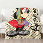 Personalized Mickey Mouse Blanket, Disney Blanket, Custom Blanket, Birthday Gifts, Custom Name Blanket - Image 2